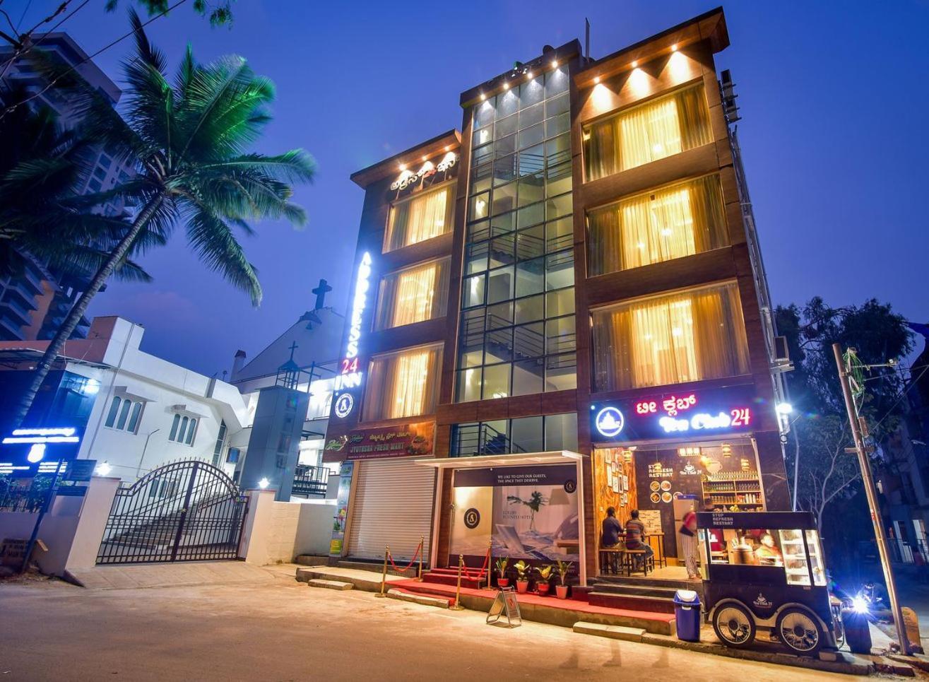 Address 24 Inn Bangalore Exteriör bild